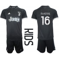 Juventus Weston McKennie #16 Rezervni Dres za djecu 2023-24 Kratak Rukav (+ Kratke hlače)